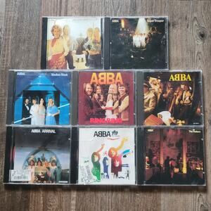 ABBA Studio Album Collection Lot 7 CDs | Voulez-Vous, The Visitors, Super Tro...
